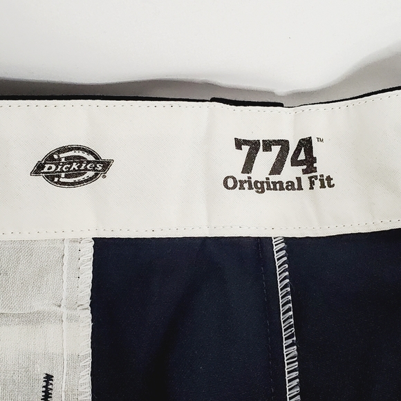Dickies Women's 774 Work Pants - Dark Navy Petite - Picture 2 of 5